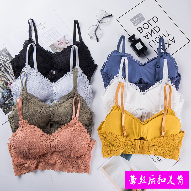 Lace Bralette Set - 3D seksowna dziewczyna koronkowa bielizna bezszwowy