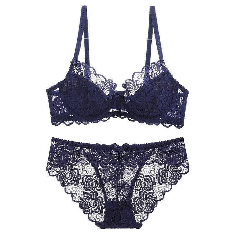 Cotton Bra Everyday - Seksowna koronkowy zestaw bielizny dla kobiet