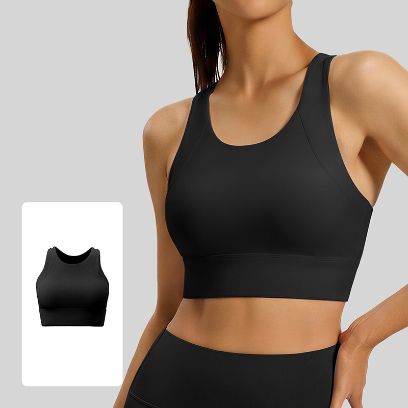 Sports Bra Racerback - Biustonosze sportowe damskie z odkrytymi plecami