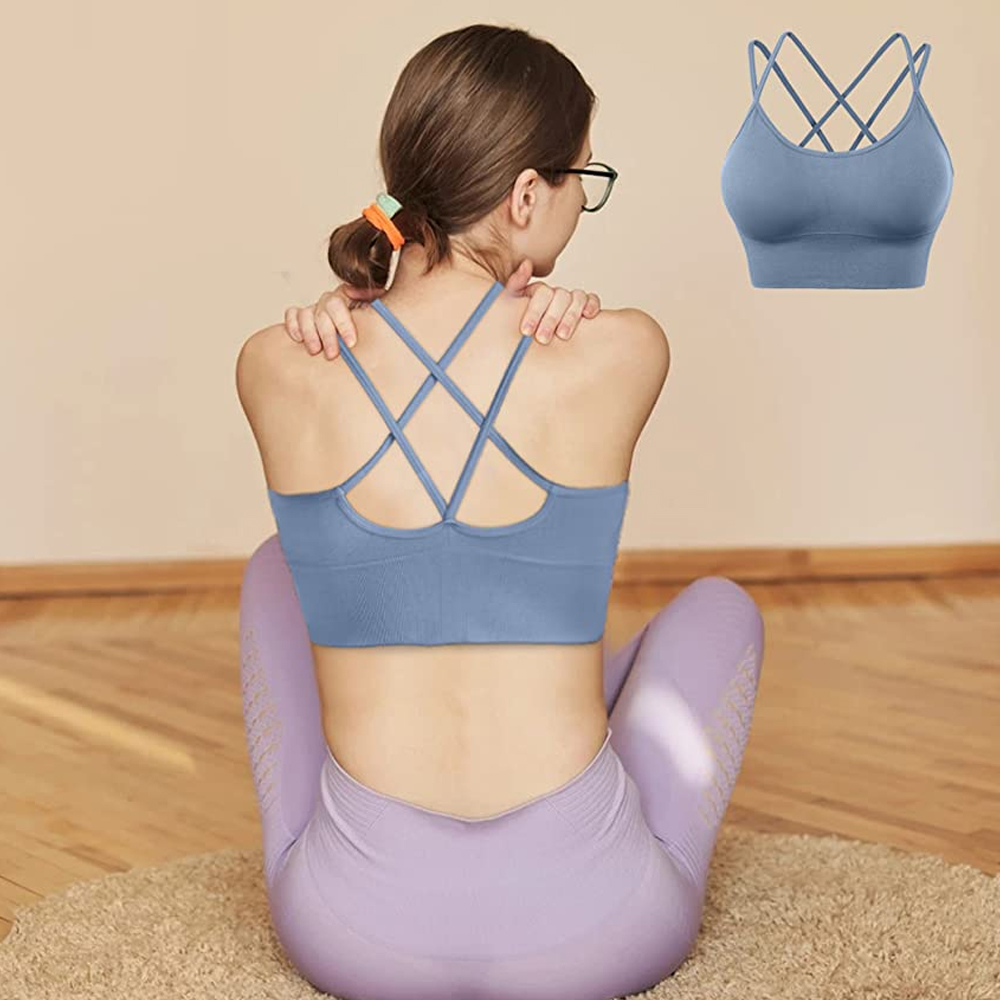 Damskie sportowe biustonosze z – Sports Bra Racerback recenzja i cena