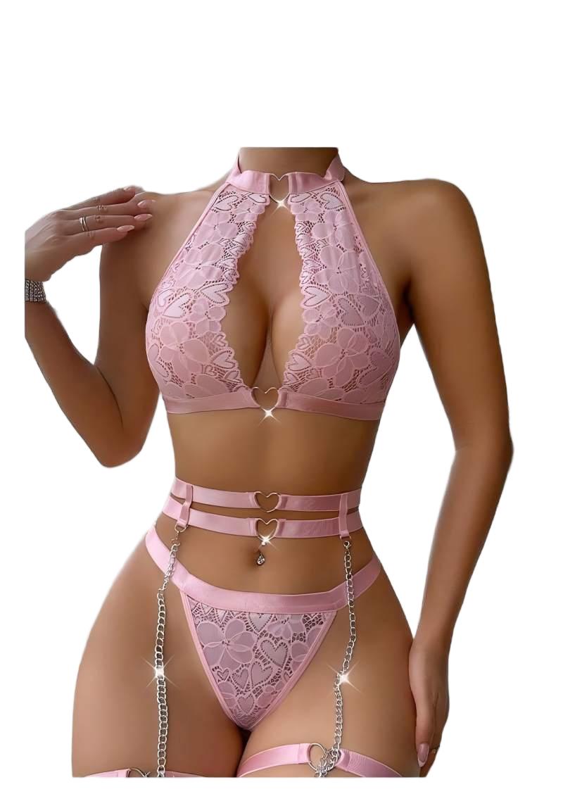 Seksowny Komplet Bielizny Koro – Lace Bralette Set recenzja i cena