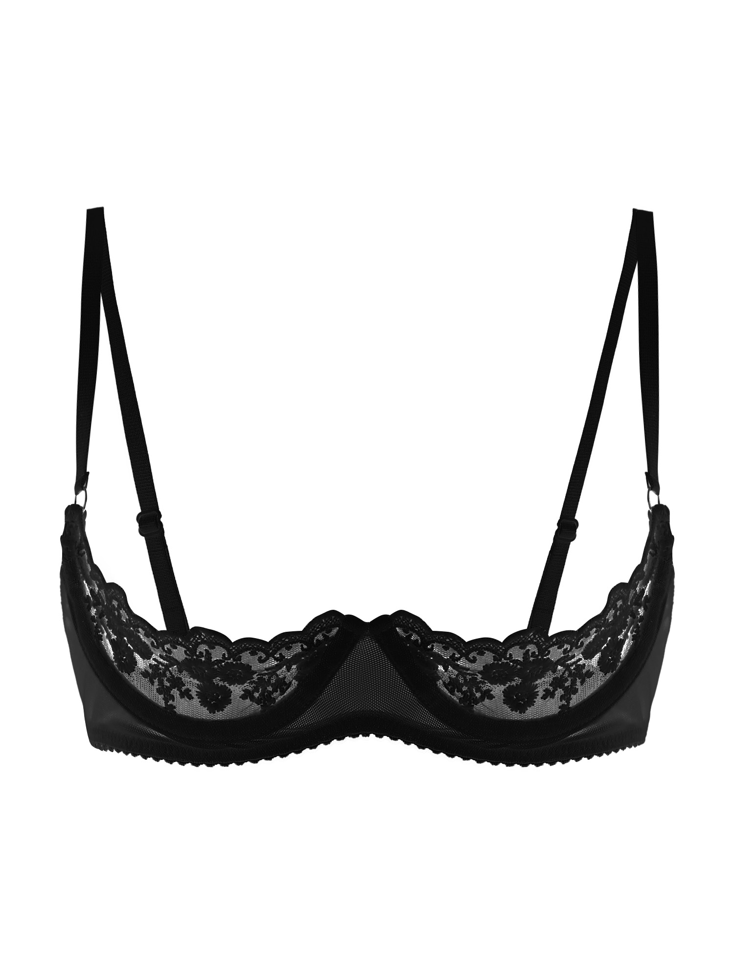 Damski seksowny biustonosz z o – Sheer Bra Lace recenzja i cena