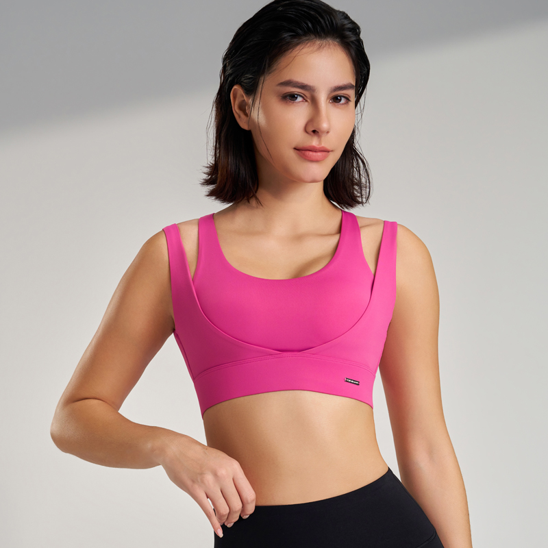 Topy sportowe Damska siłownia  – Sports Bra Racerback recenzja i cena
