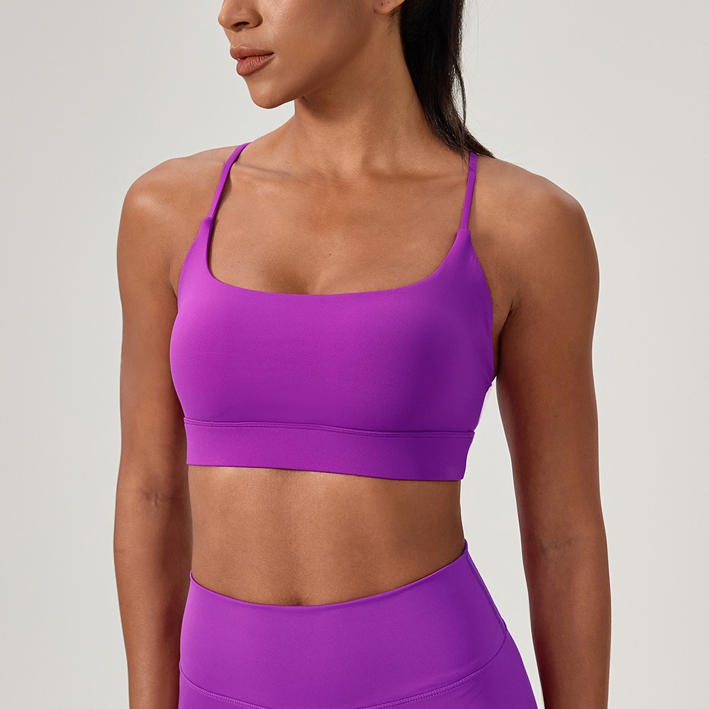 Damski seksowny biustonosz do  – Sports Bra Racerback recenzja i cena