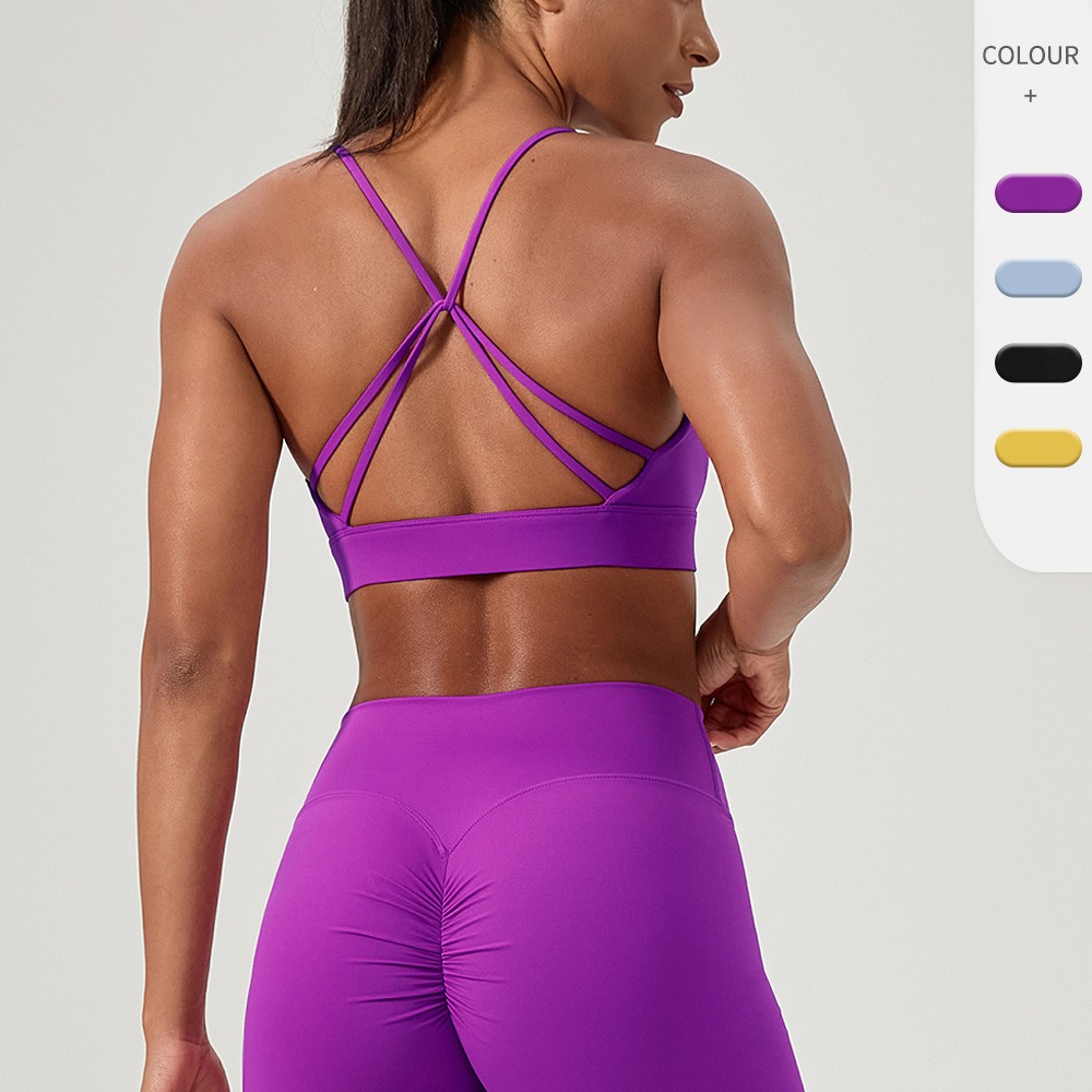 Damski seksowny biustonosz do  – Sports Bra Racerback recenzja i cena