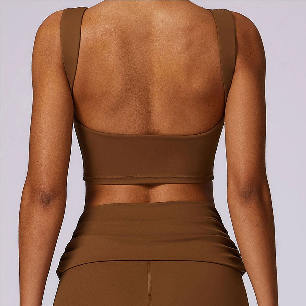 Kamizelka Top do jogi biustono – Sports Bra Racerback recenzja i cena