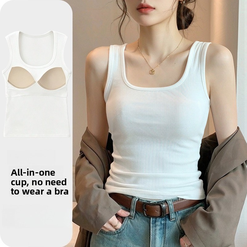 Nowa Bezszwowa Koszulka Tank T – T Shirt Bra Seamless recenzja i cena