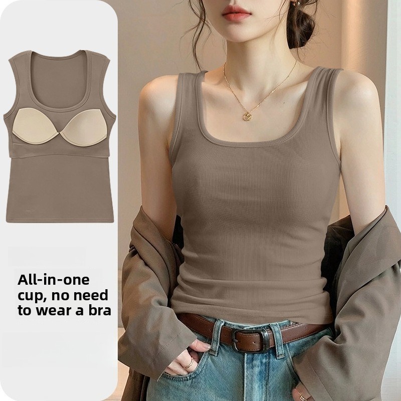 Nowa Bezszwowa Koszulka Tank T – T Shirt Bra Seamless recenzja i cena