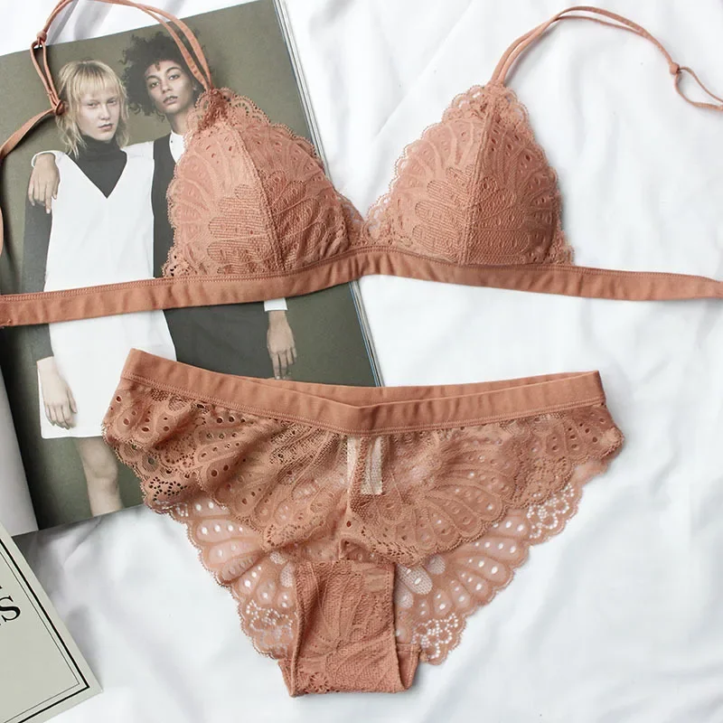 Komplet bielizny: koronkowy bi – Sleep Bra Bralette recenzja i cena