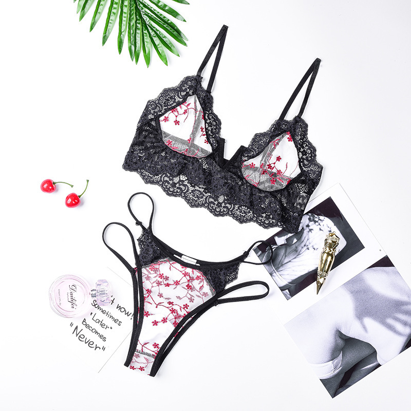 Damski Komplet Bielizny Ultra  – Lace Bralette Set recenzja i cena